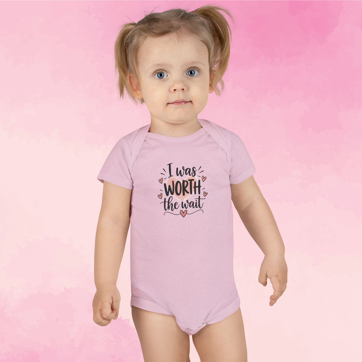 Infant / Toddler Onesie® - I was worth the wait (girl)