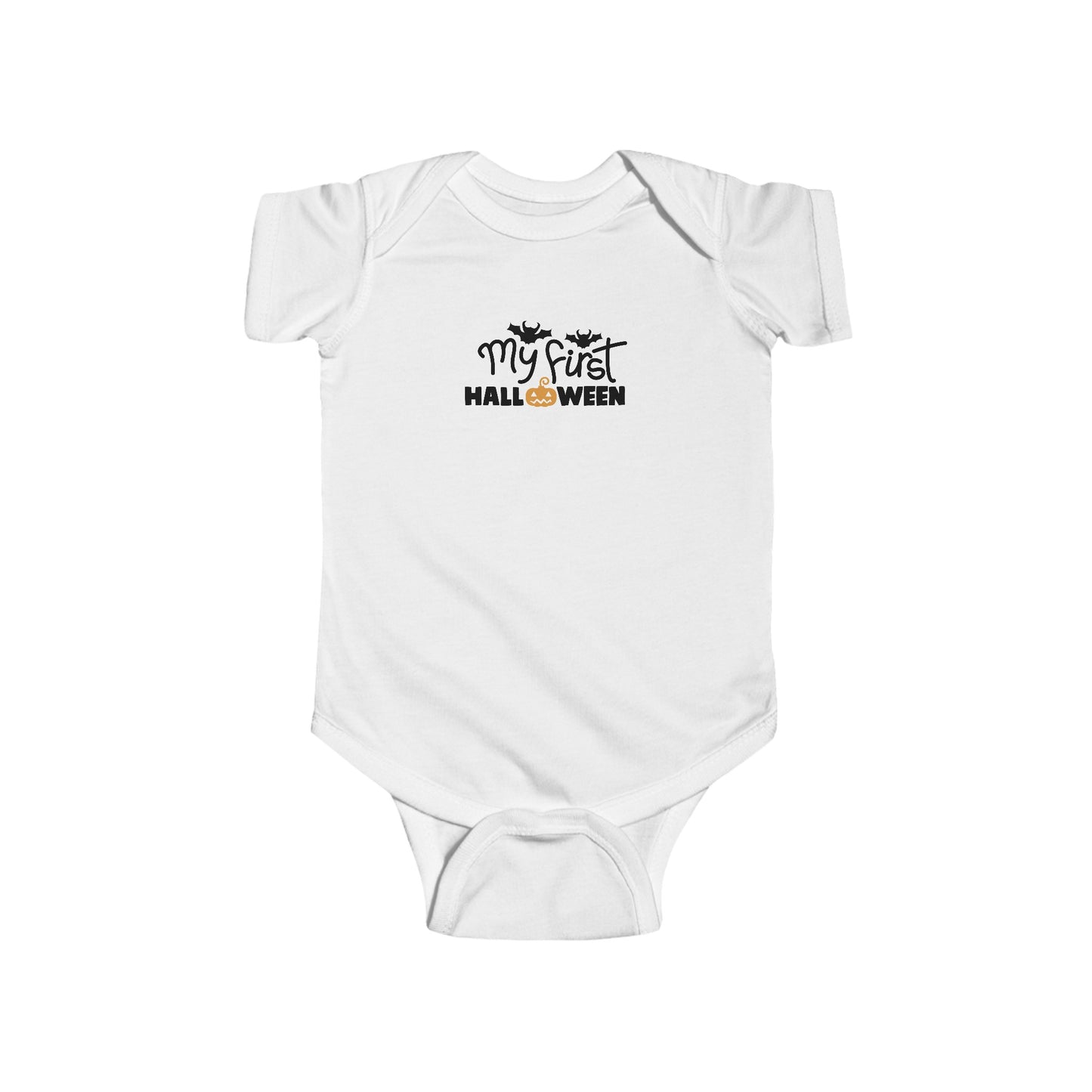 Infant Fine Jersey Onesie: My first Halloween 1
