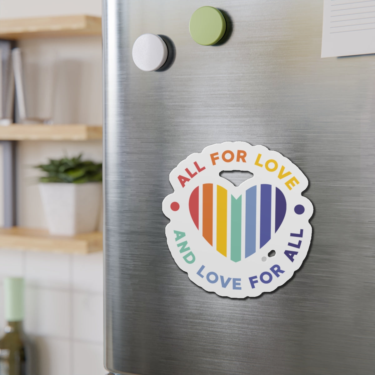 Die-Cut Magnet: All For Love 1