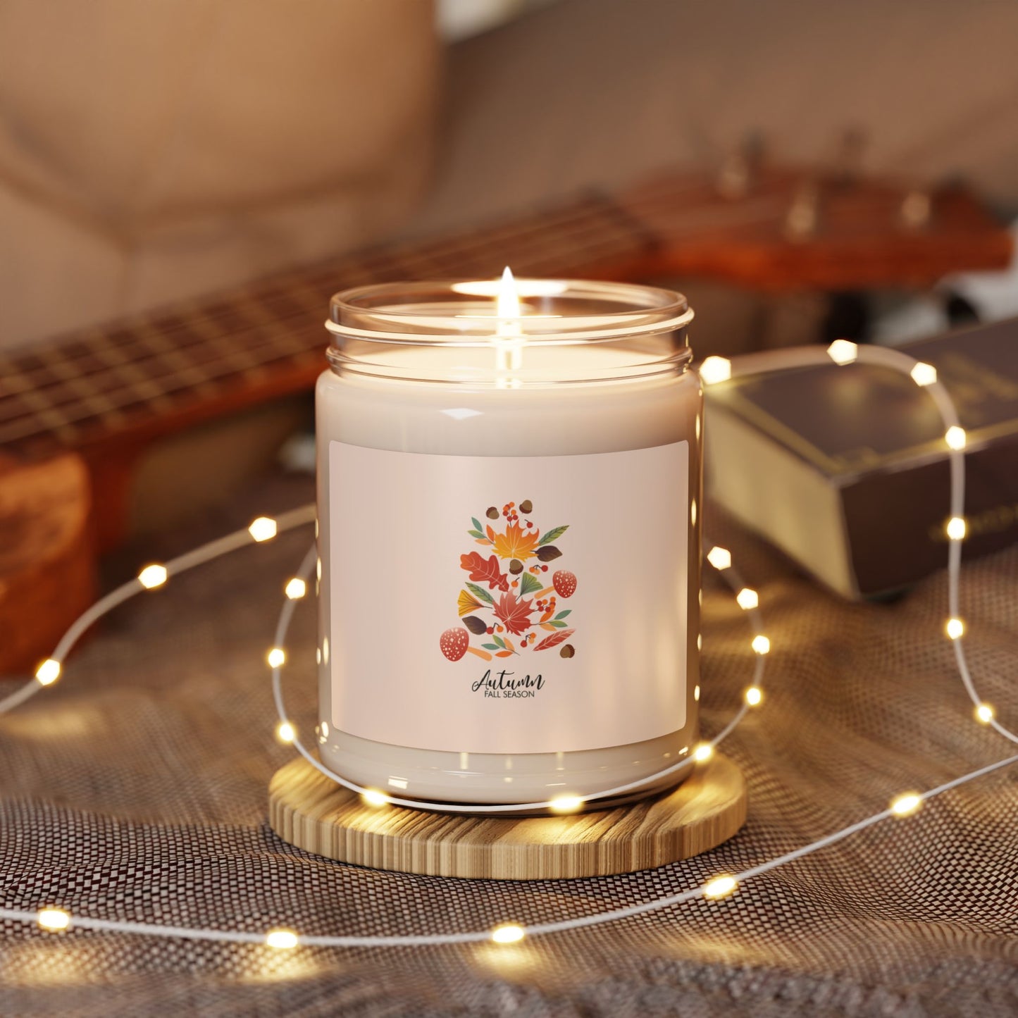 Scented Soy Candle, 9oz: Autumn Fall Season