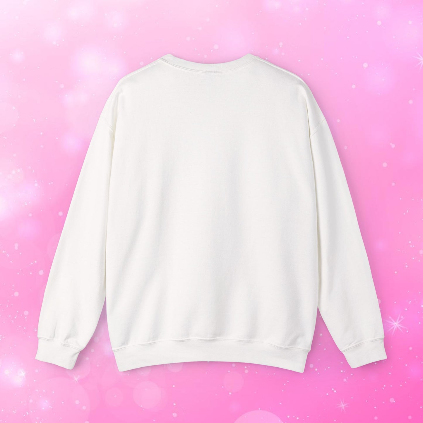 Unisex Heavy Blend Sweatshirt (Crewneck) - Breast Cancer Awareness Rainbow