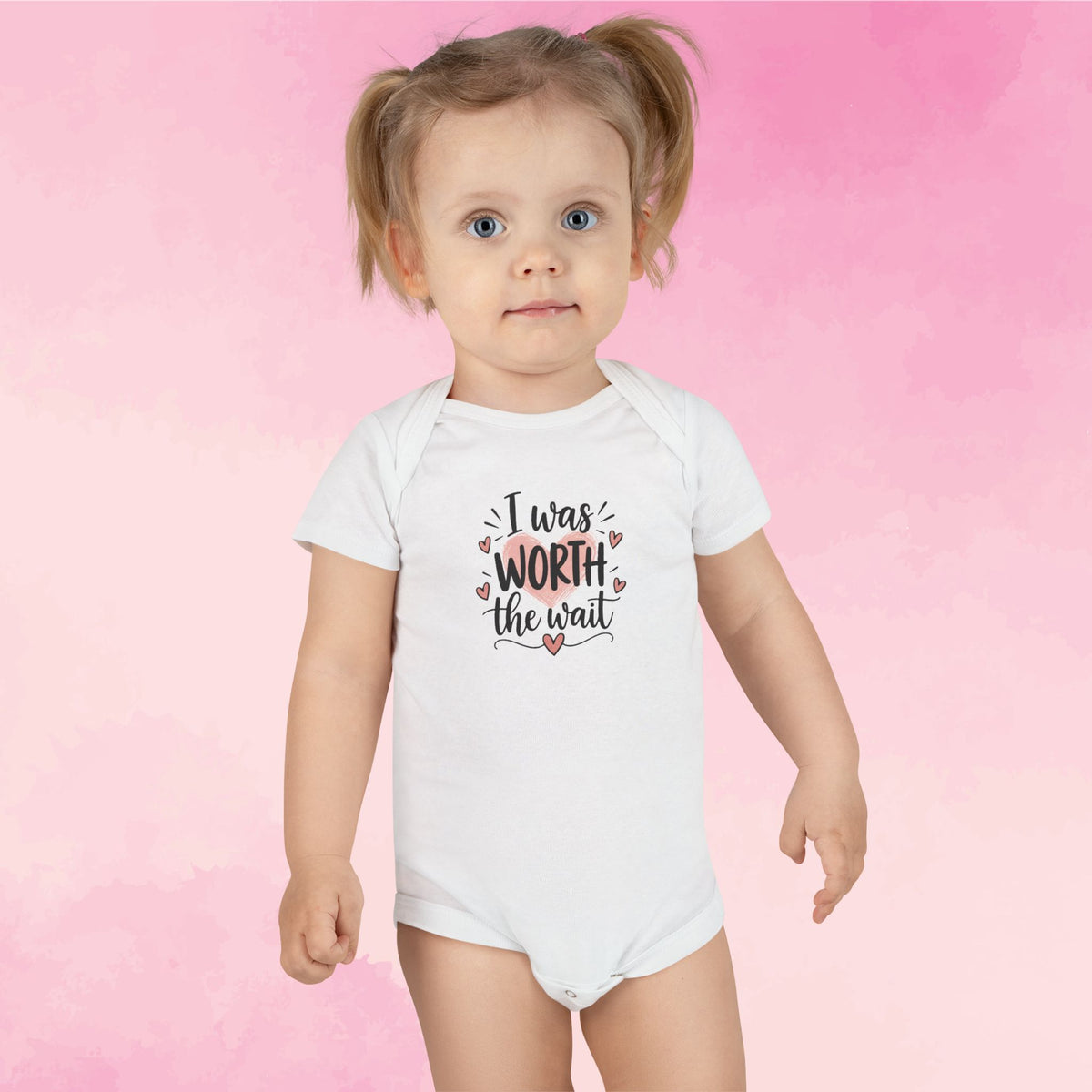 Infant / Toddler Onesie® - I was worth the wait (girl)
