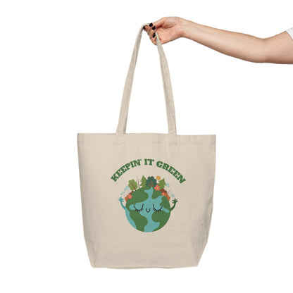 Canvas Tote – Eco-Friendly - Keepin' it Green