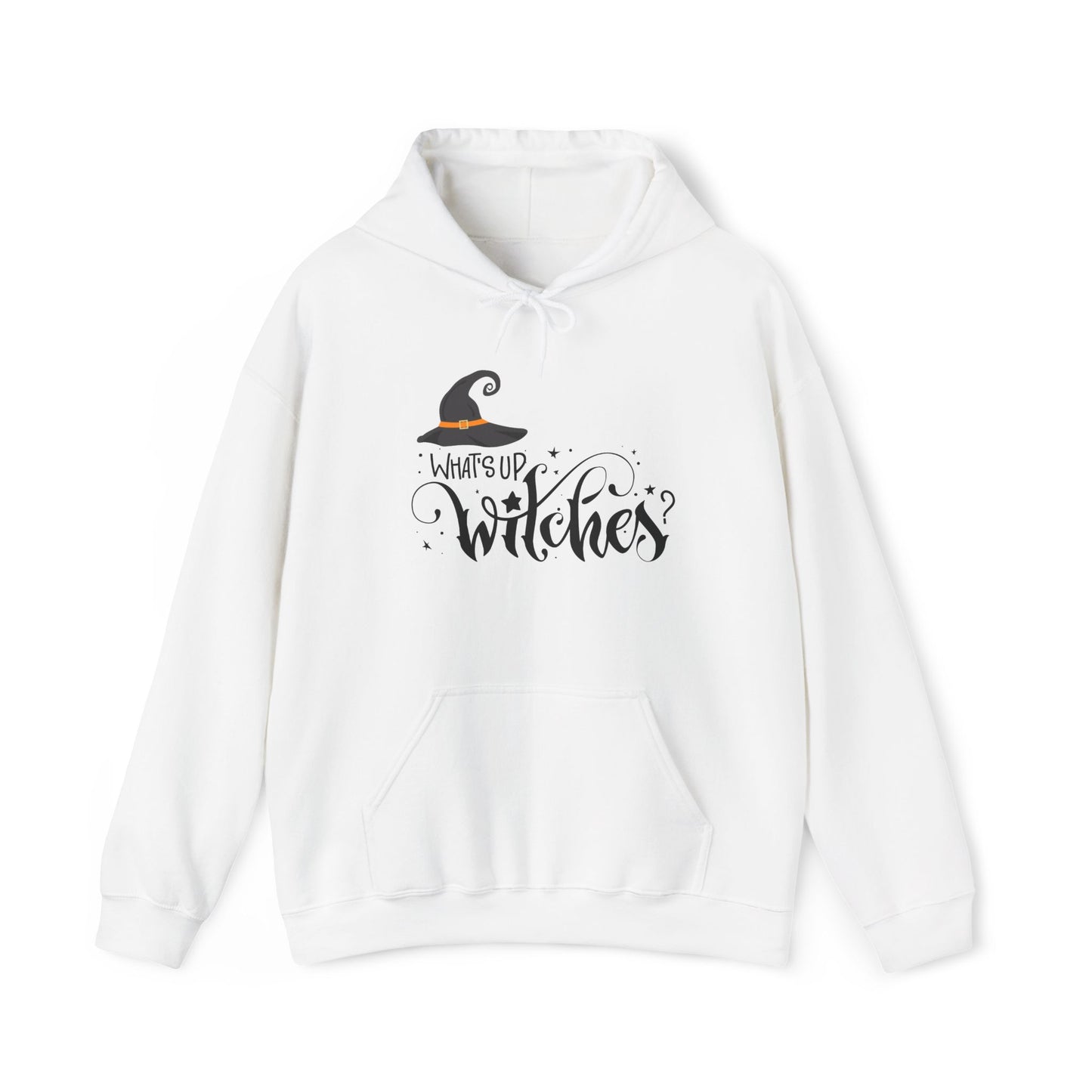 Unisex Heavy Weight Sweatshirt (Hoodie) - Halloween - What's Up Witches?