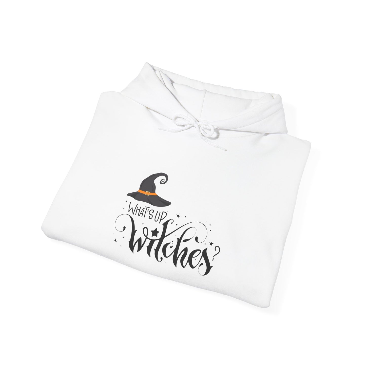Unisex Heavy Blend™ Hooded Sweatshirt: What's up witches?