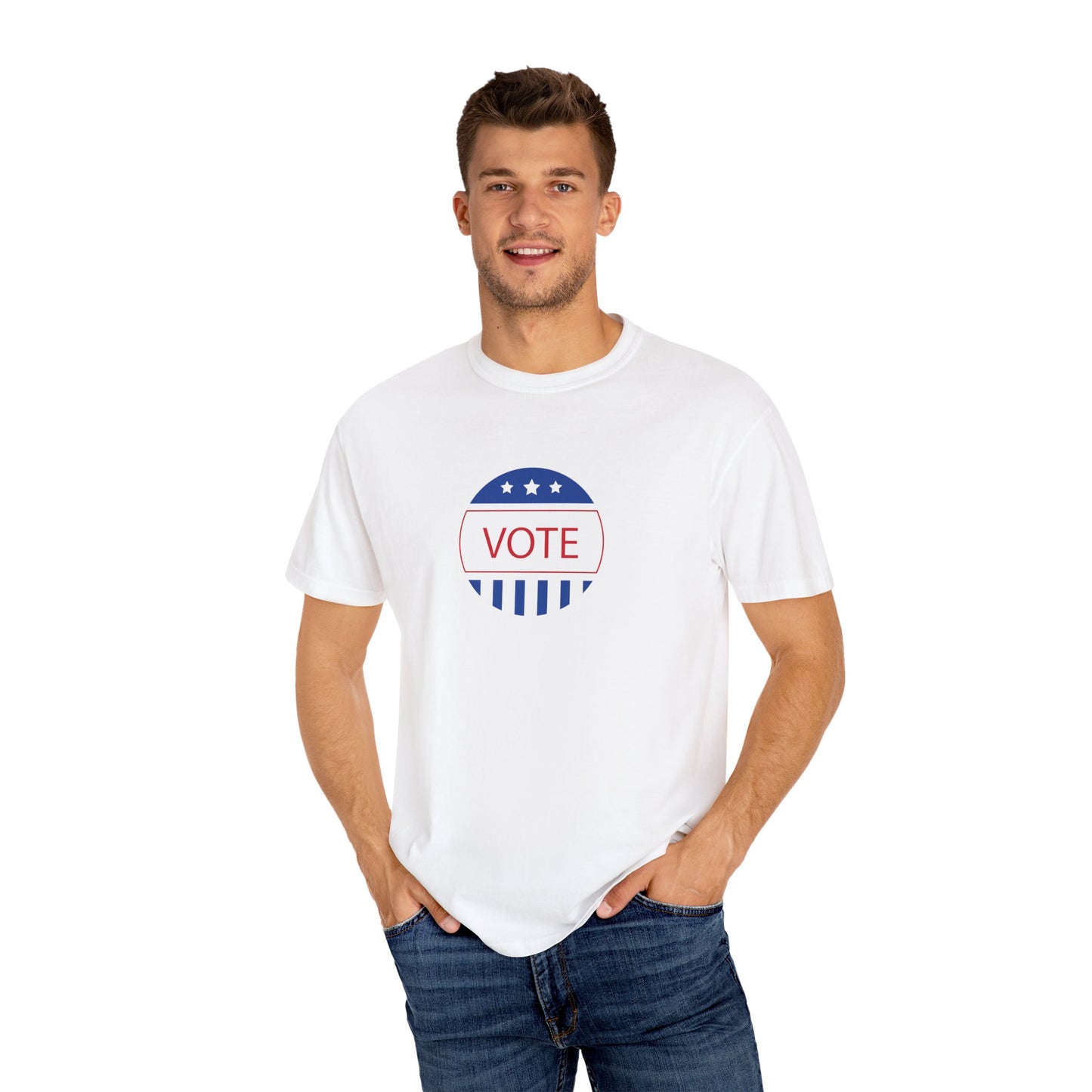 Unisex Garment-Dyed T-shirt: Vote