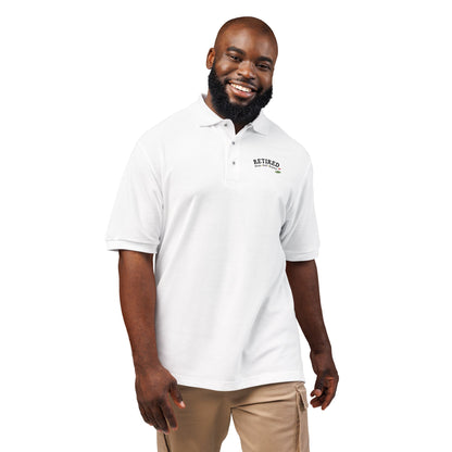 Embroidered Polo Shirt - RETIRED - Sleep, Golf, Repeat