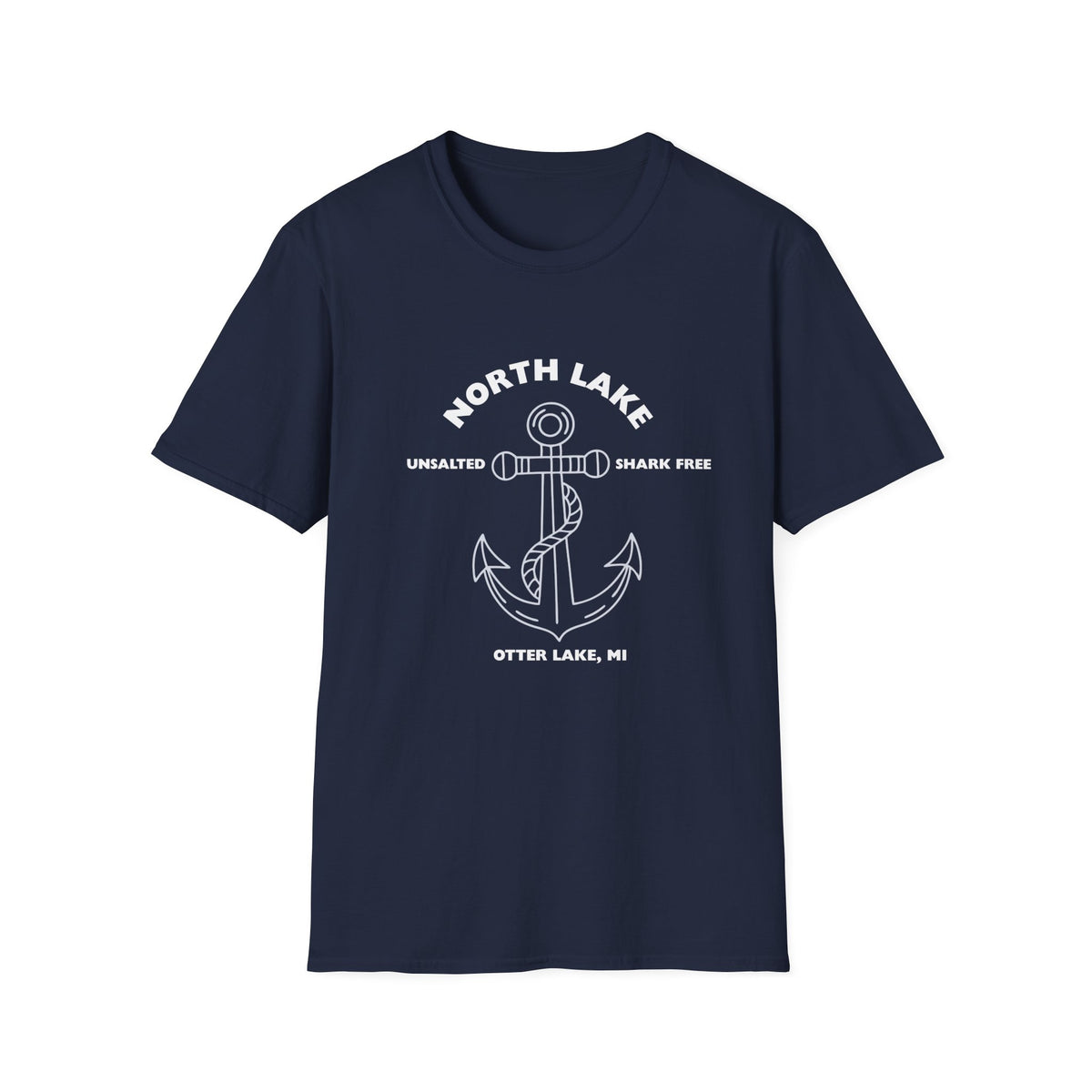 North Lake T-Shirt - Anchor Graphic