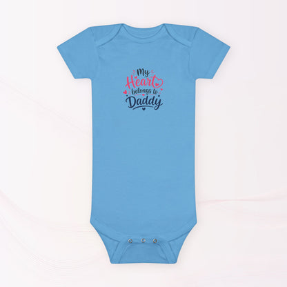 Infant / Toddler Onesie® - My Heart belongs to Daddy