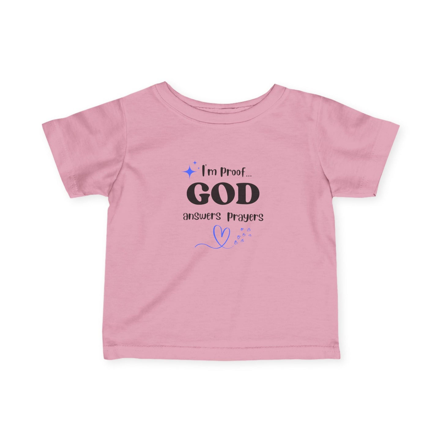 Infant T-shirt: I'm proof...blue star
