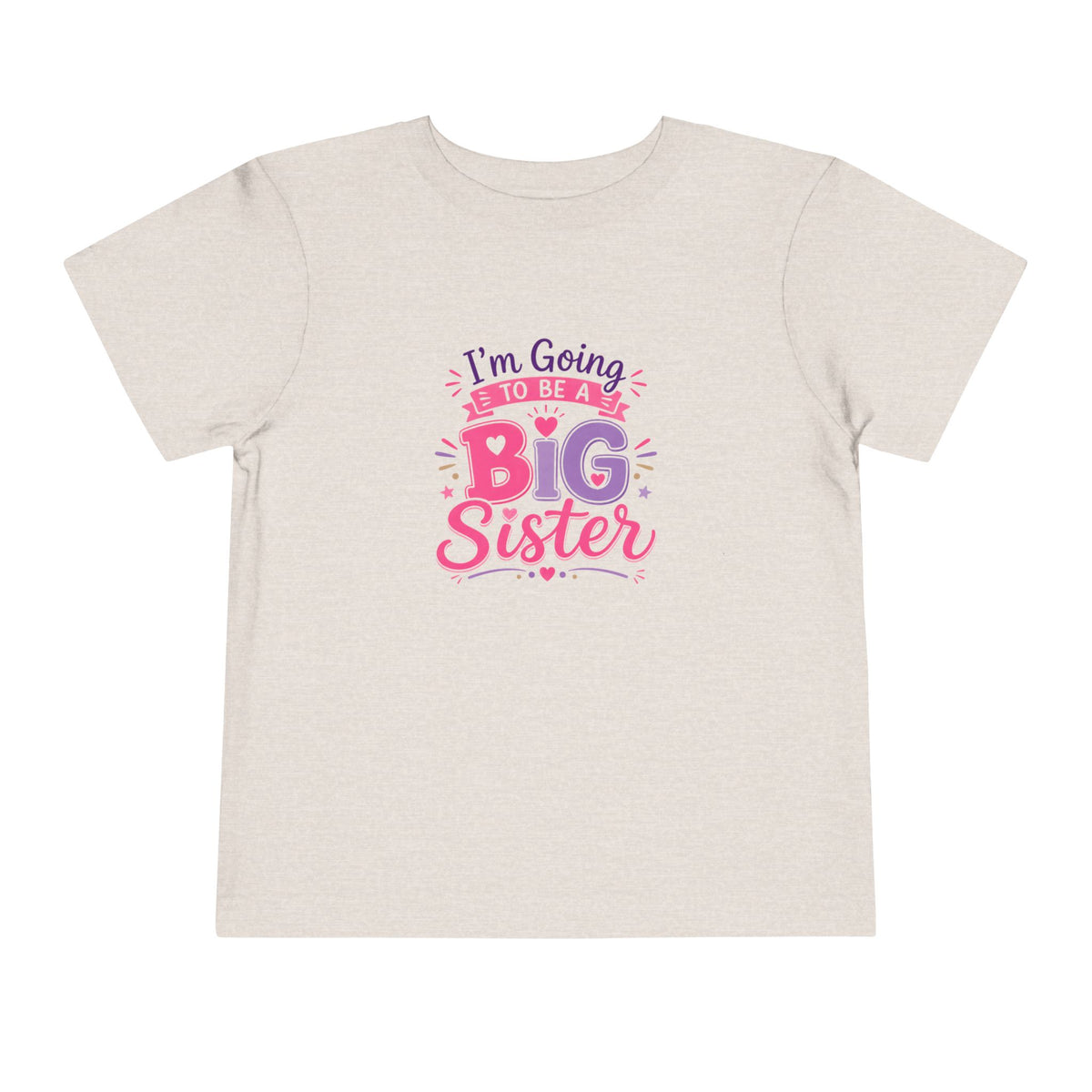 Toddler T-Shirt - I'm Going To Be A Big Sister
