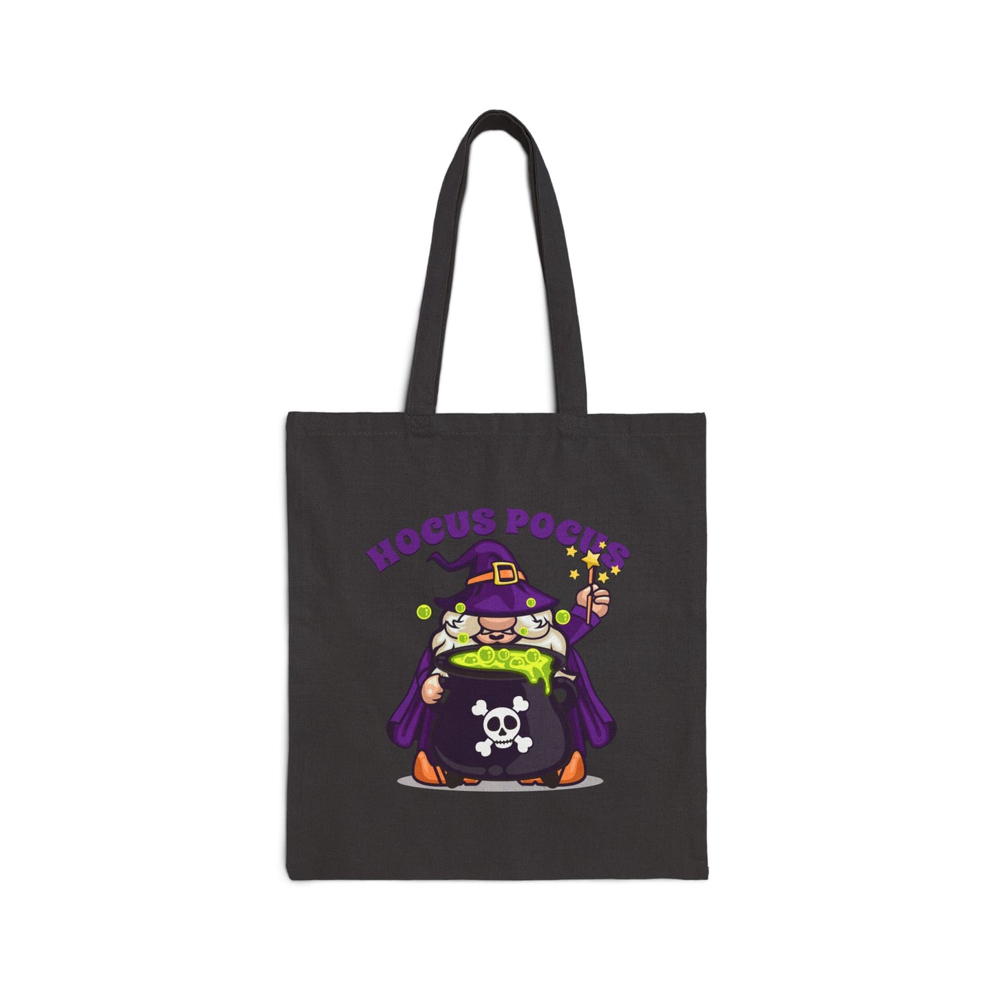 Halloween Trick-or-Treat Cotton Canvas Tote Bag - "Hocus Pocus"