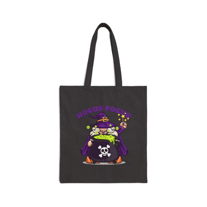 Halloween Trick-or-Treat Cotton Canvas Tote Bag - "Hocus Pocus"