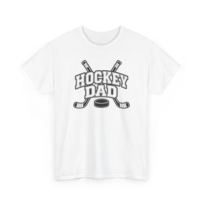 Hockey Dad T-Shirt — Personalized Player Name & Number | Travel Hockey Gift