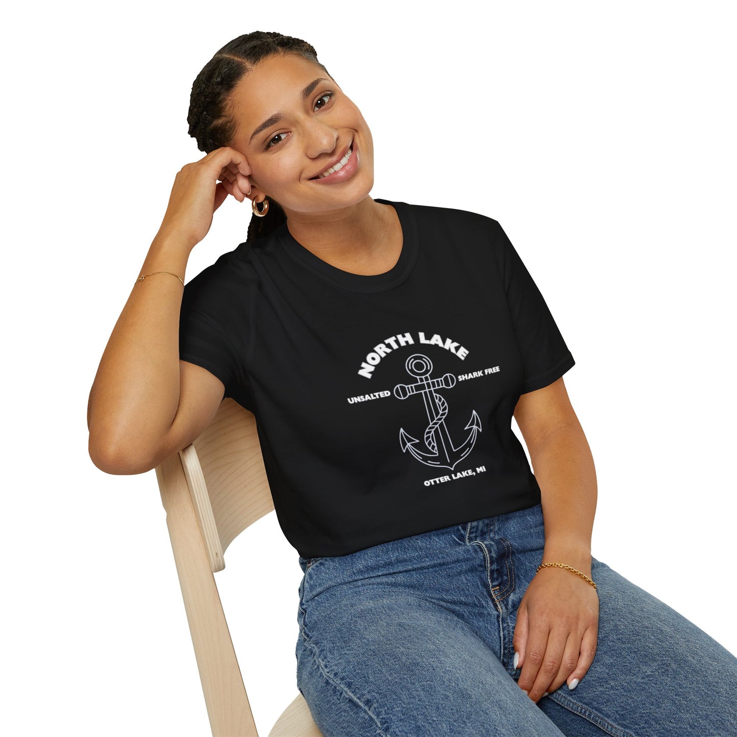 North Lake T-Shirt - Anchor Graphic