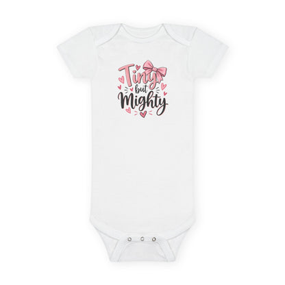 Infant Onesie® - Tiny but Mighty (Girl)