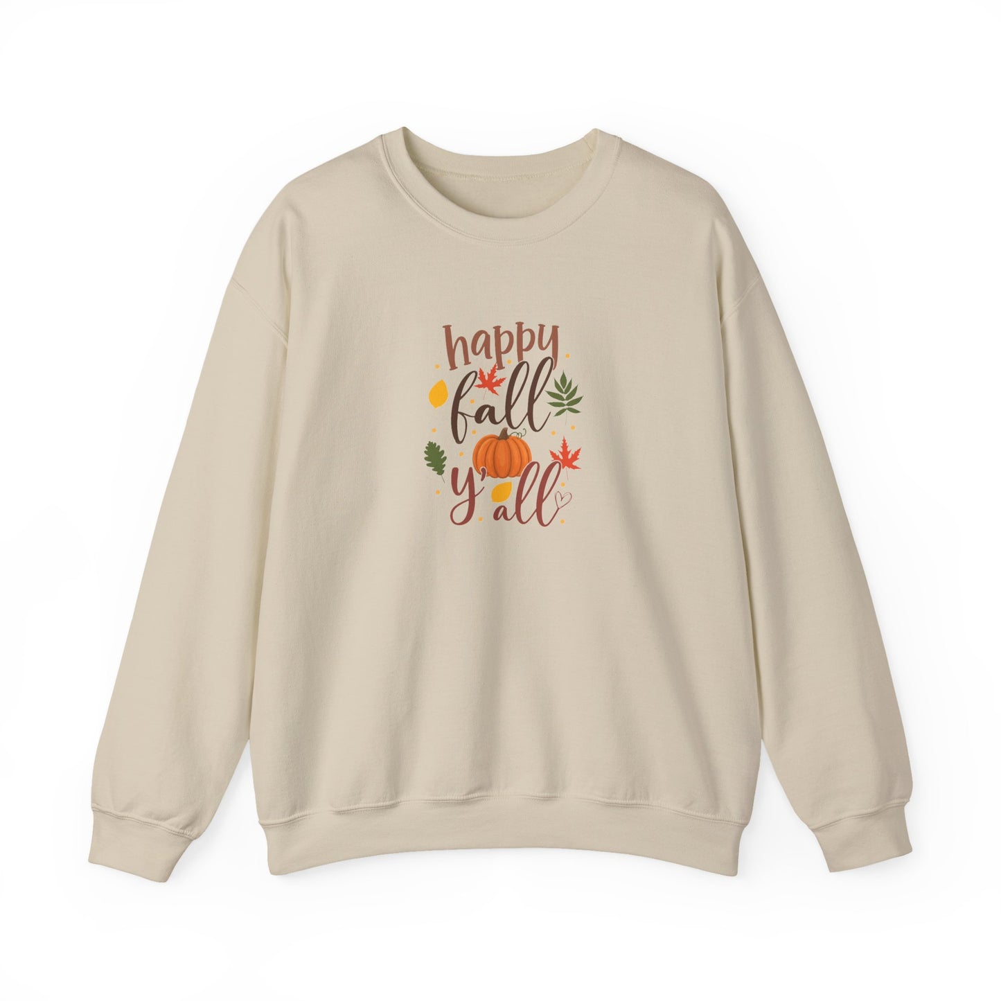 Fall Sweatshirt (Crewneck) — Happy Fall Y'all