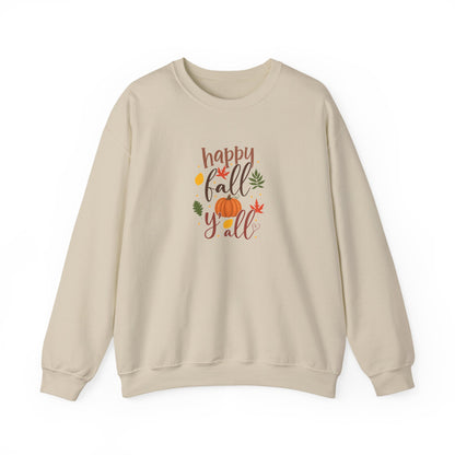 Fall Sweatshirt (Crewneck) — Happy Fall Y'all