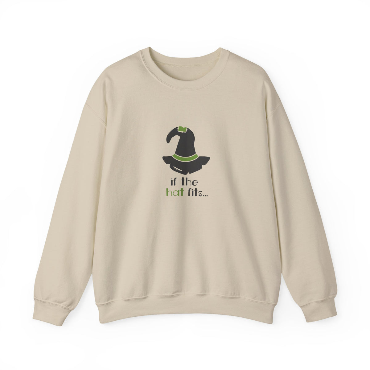 Unisex Heavy Blend Sweatshirt (Crewneck) - If the Hat fits