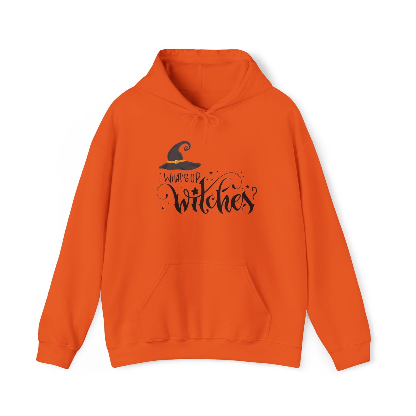 Unisex Heavy Weight Sweatshirt (Hoodie) - Halloween - What's Up Witches?