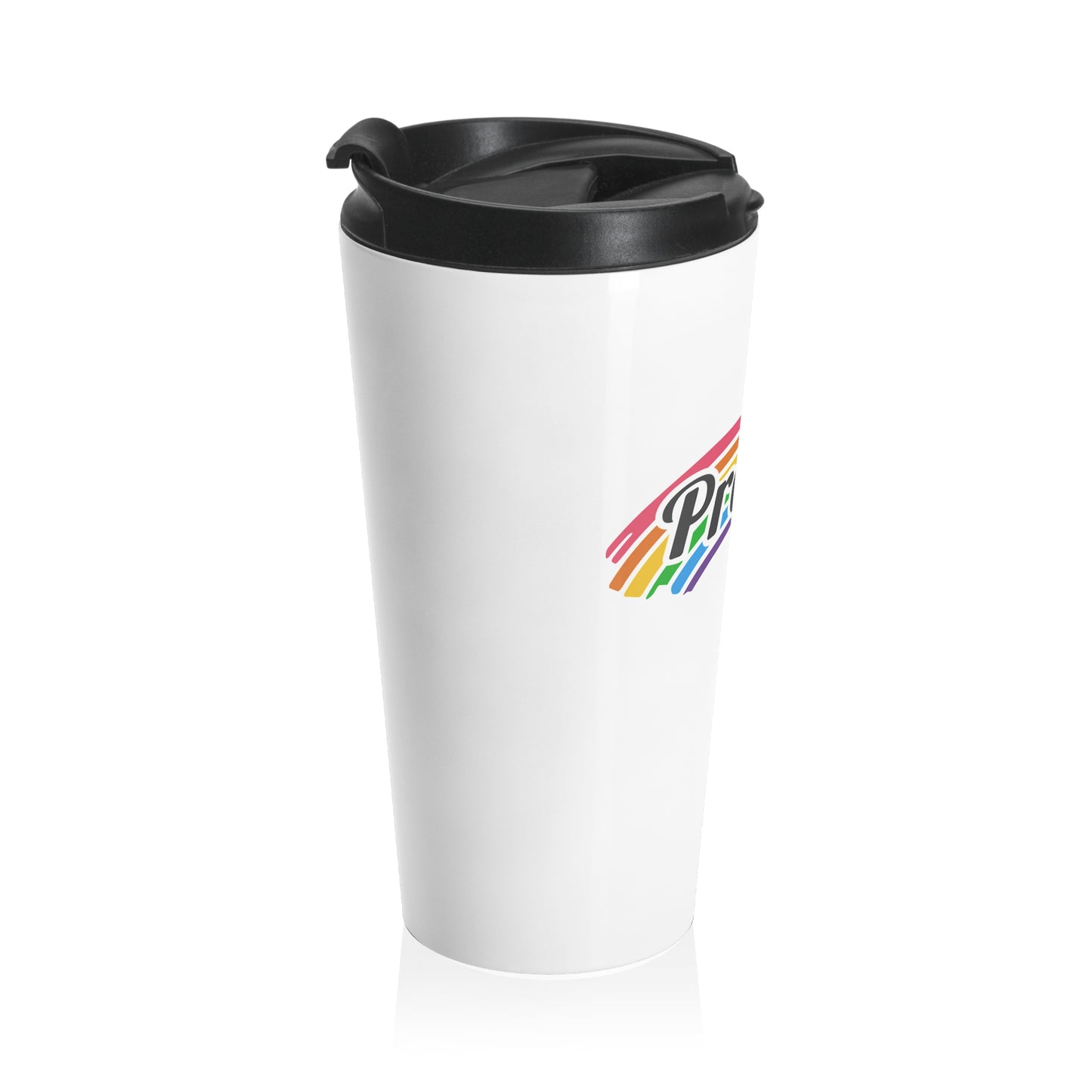 Stainless Steel Travel Mug: Proud