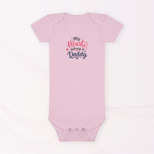Infant / Toddler Onesie® - My Heart belongs to Daddy