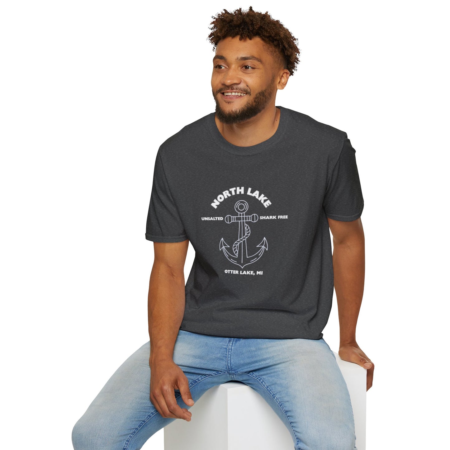 North Lake T-Shirt - Anchor Graphic