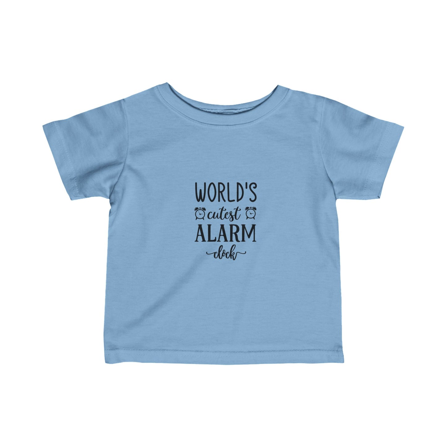 Infant T-shirt: Cutest alarm clock tshirt