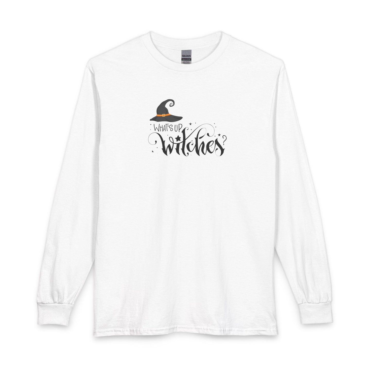 Unisex Long Sleeve T-Shirt - Halloween - What's Up Witches?
