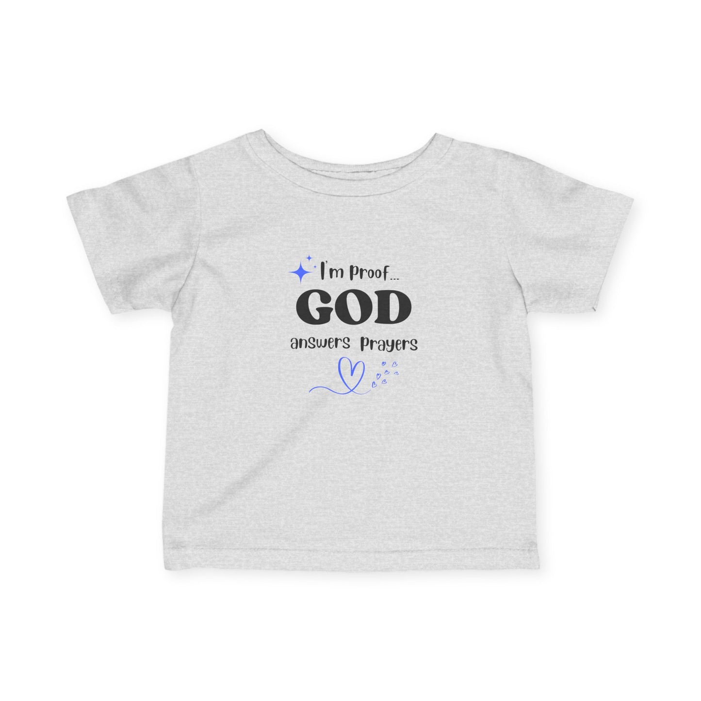 Infant T-shirt: I'm proof...blue star