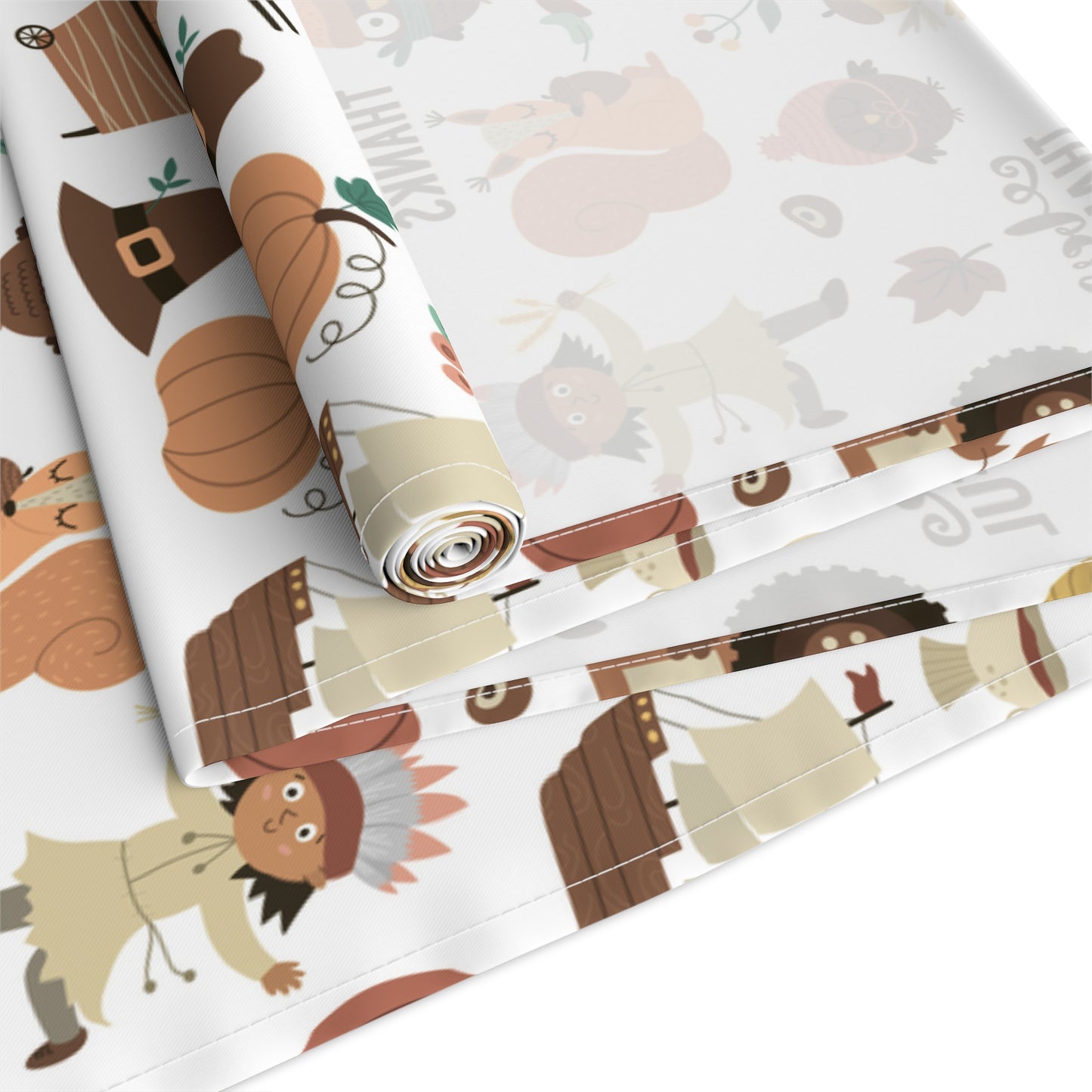 Table Runner (Cotton, Poly): Thanksgiving