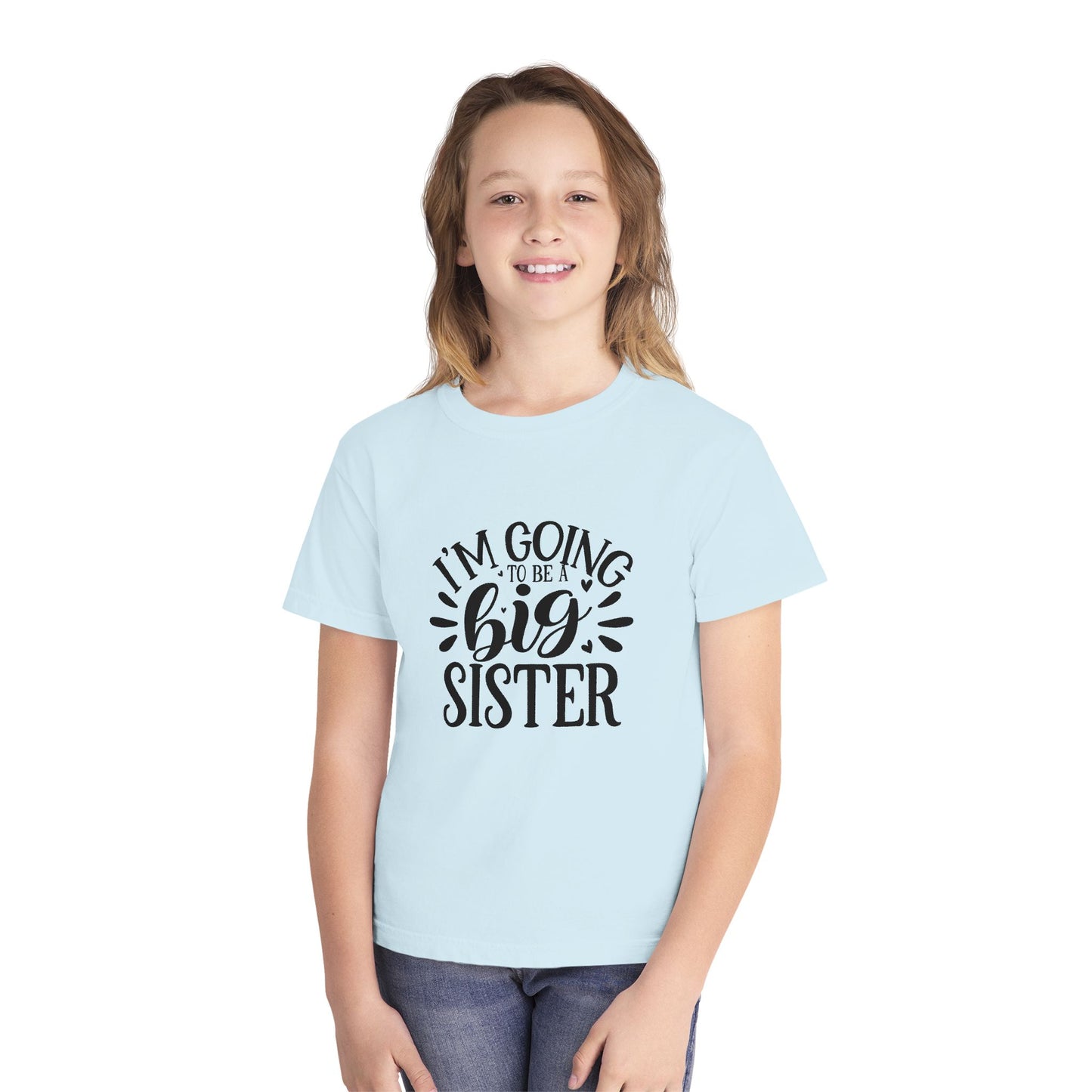 Youth Midweight TeeA: Big sister tshirt