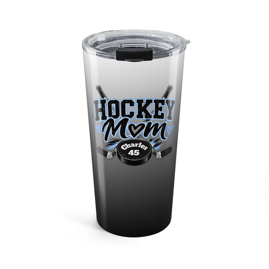 20oz Insulated Tumbler - Hockey Mom - Personalized