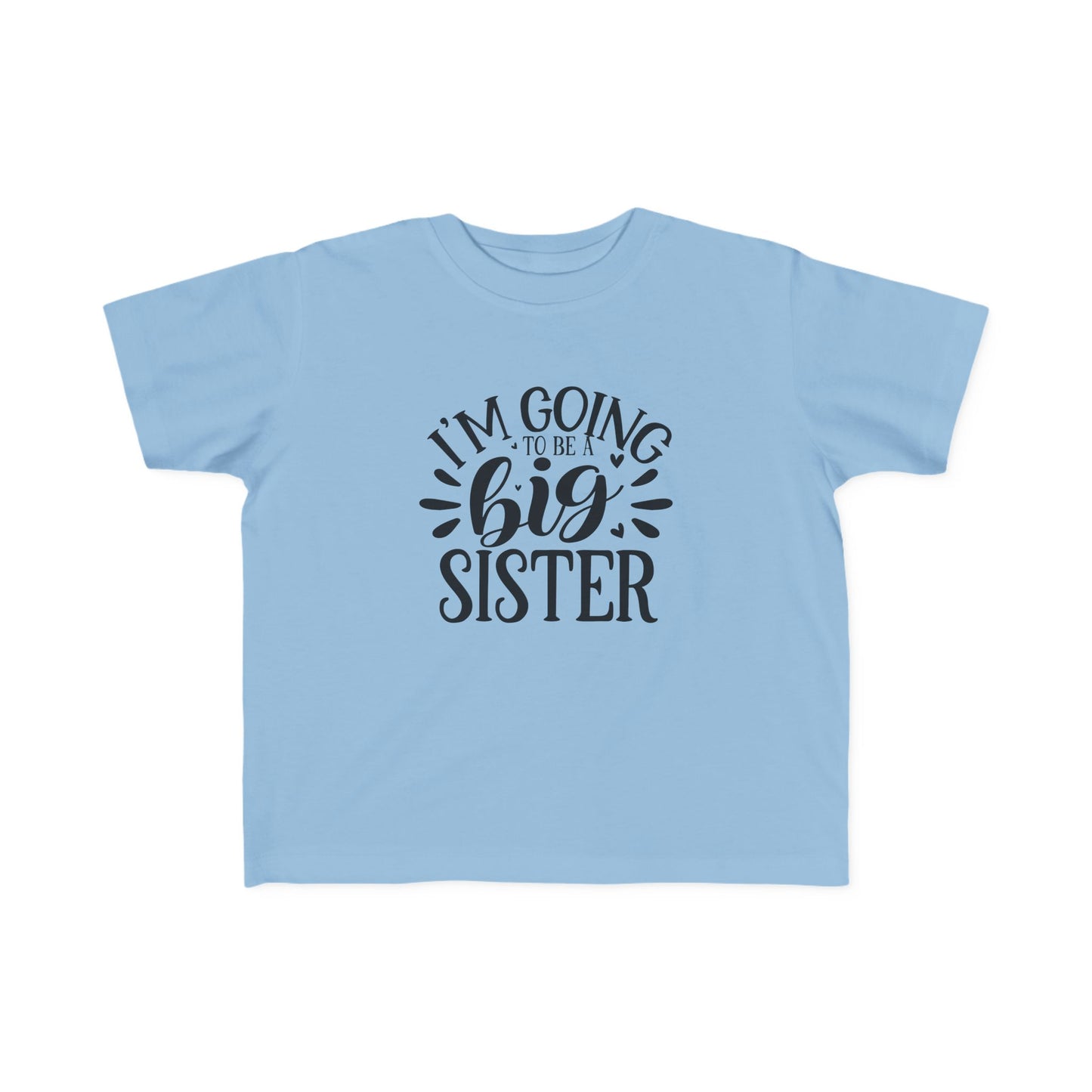 Toddler's Fine Jersey T-shirt: Big sister tshirt
