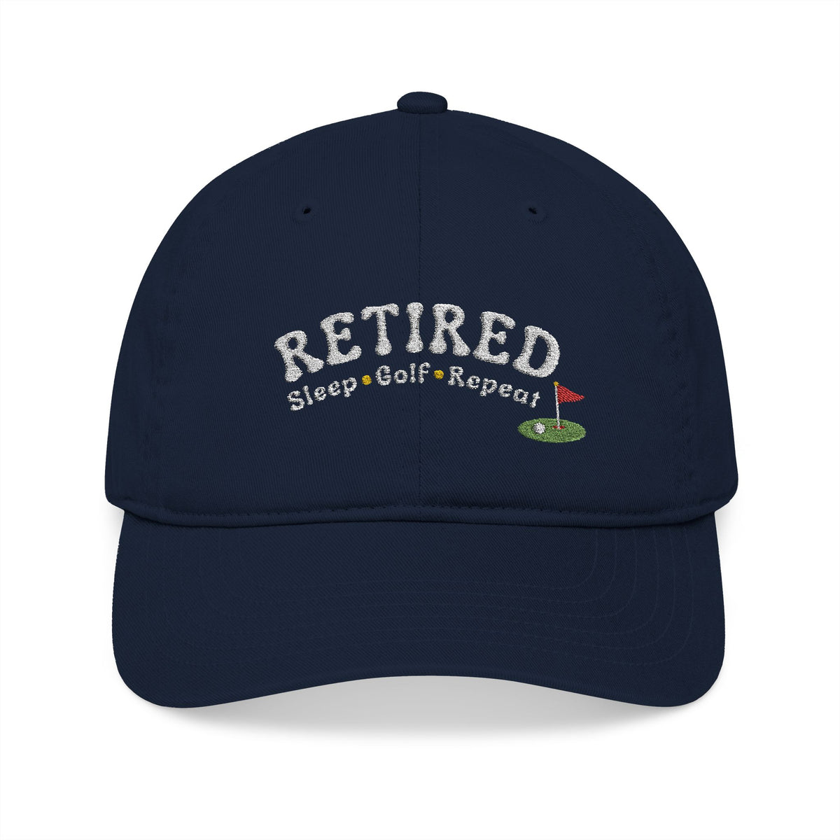 Baseball Cap - RETIRED - Sleep, Golf, Repeat