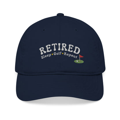 Baseball Cap - RETIRED - Sleep, Golf, Repeat