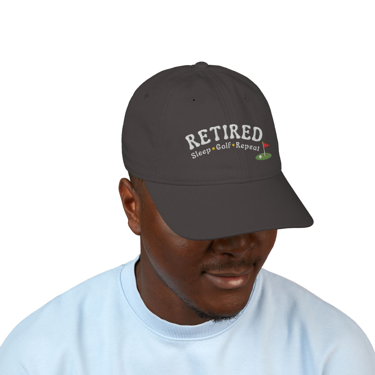Baseball Cap - RETIRED - Sleep, Golf, Repeat