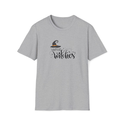 Unisex Short Sleeve T-Shirt – Halloween - What's Up Witches?
