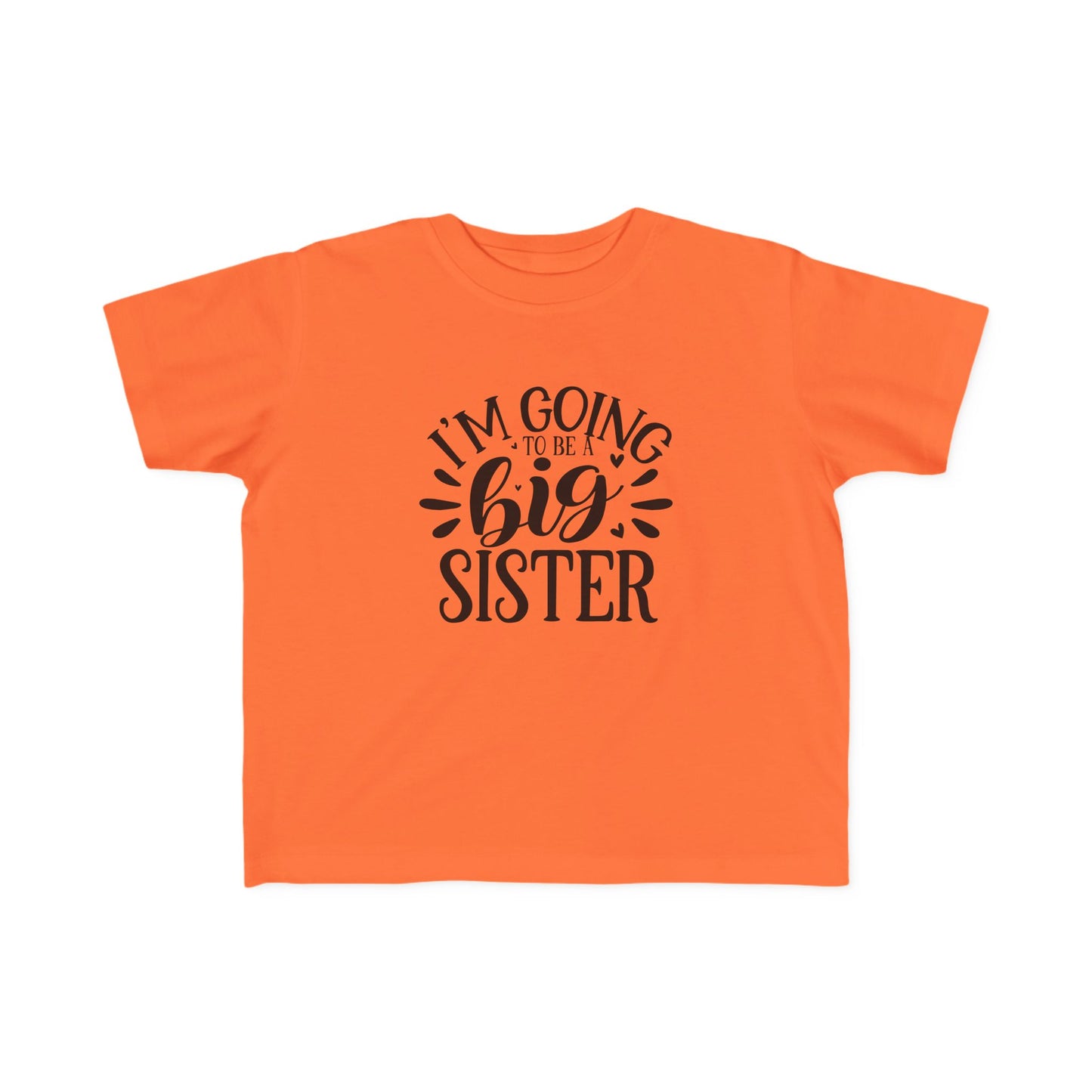 Toddler's Fine Jersey T-shirt: Big sister tshirt