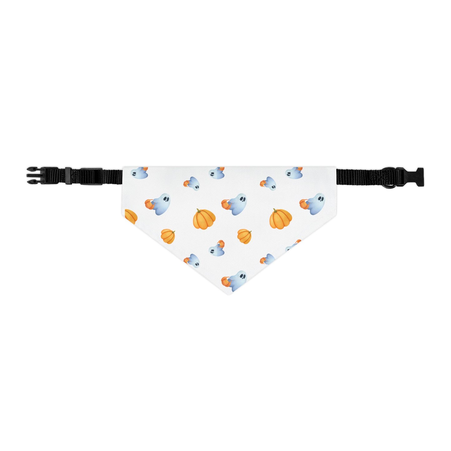 Pet Bandana Collar: Pumpkins & Ghosts