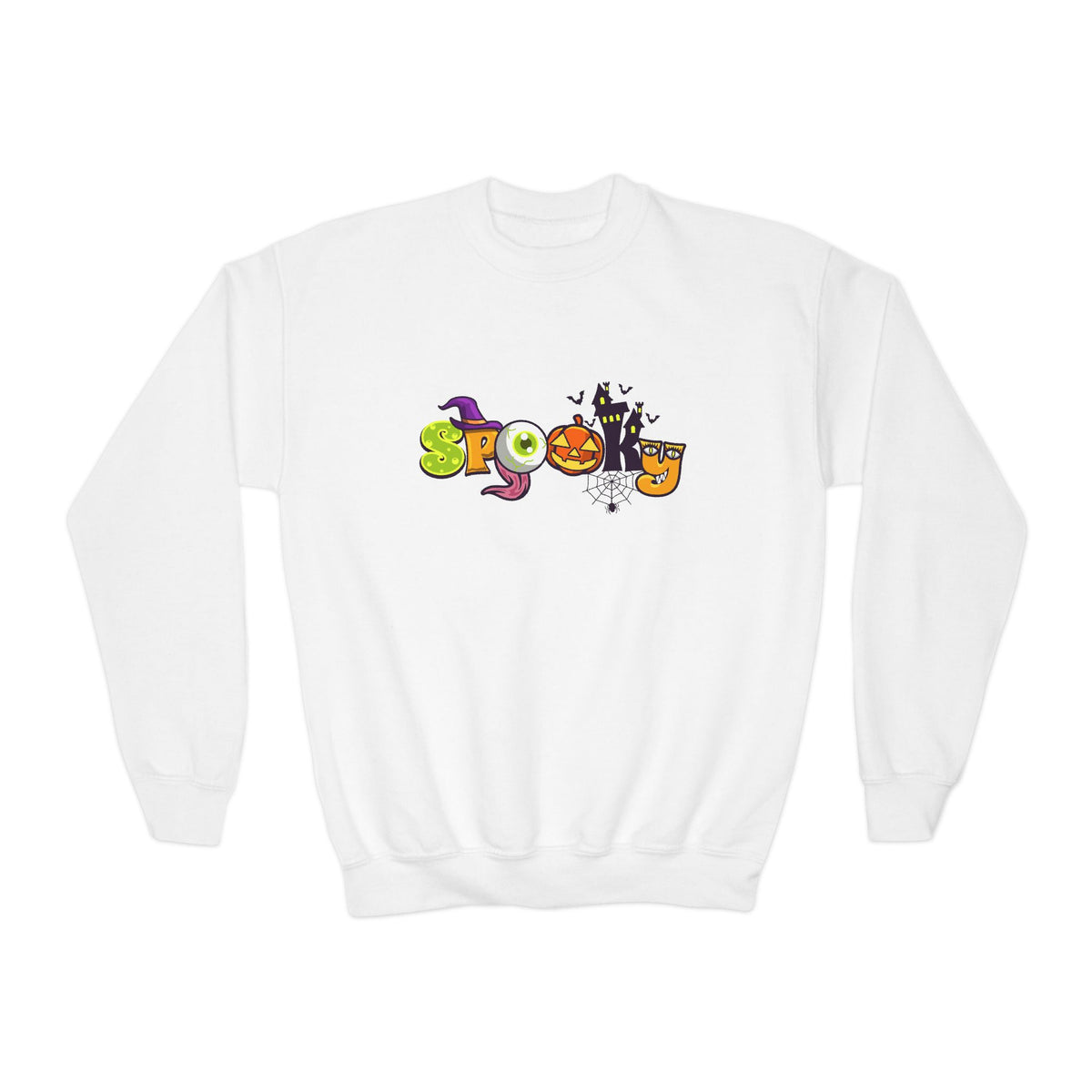 Youth Sweatshirt (Crewneck) - Halloween - Spooky