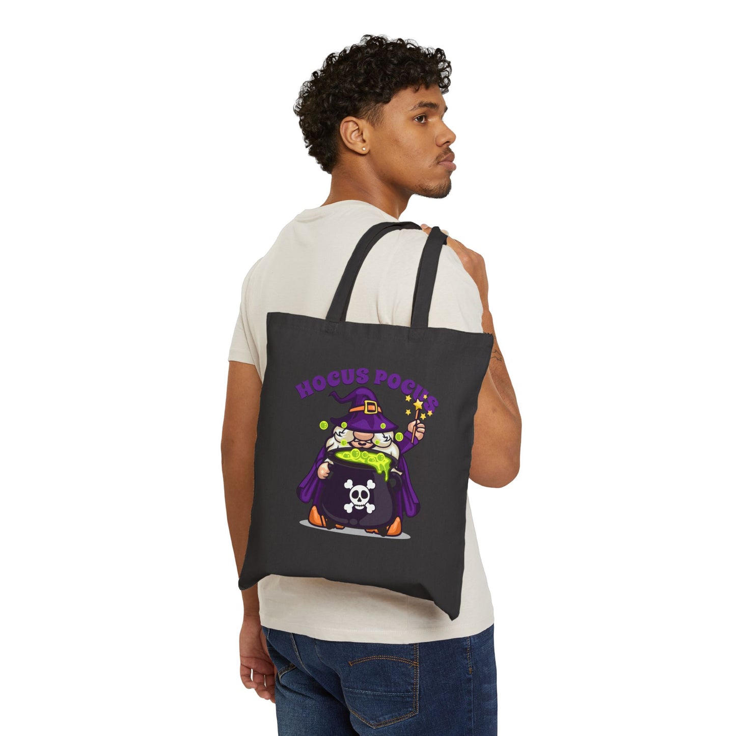 Halloween Canvas Tote Bag: Hocus Pocus