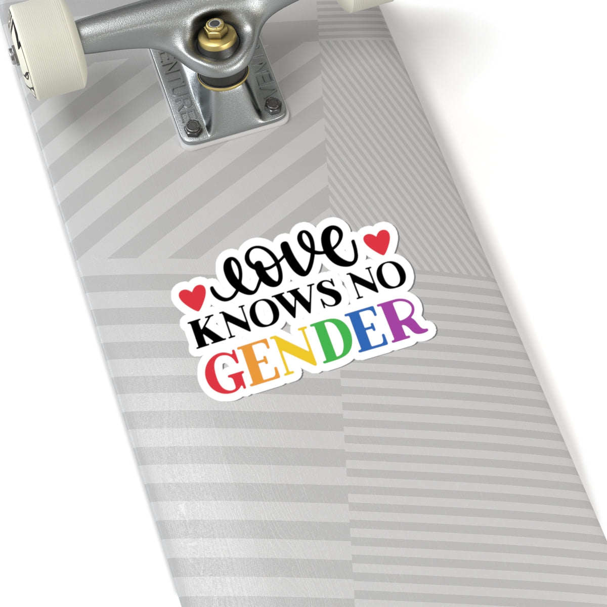 Kiss-Cut Stickers-Love knows no gender