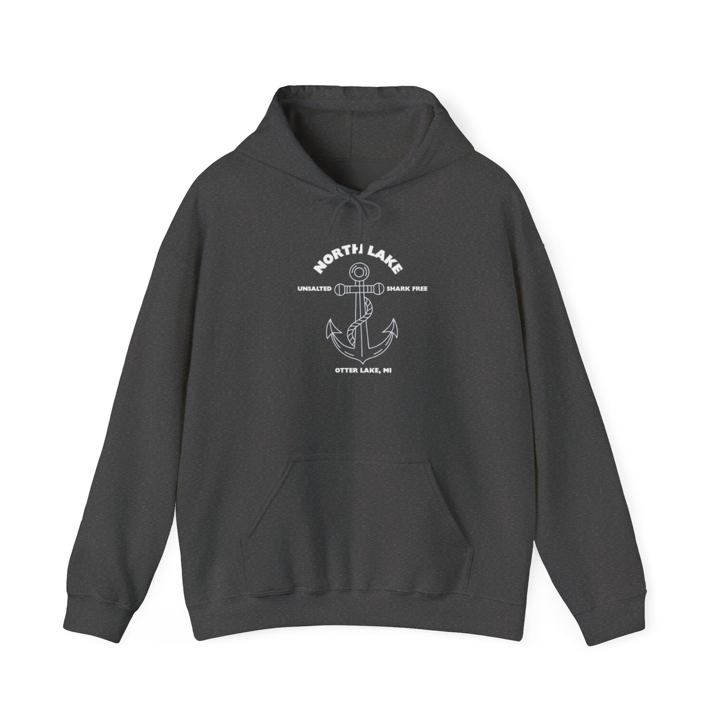 North Lake Hoodie Sweatshirt - Anchor Graphic