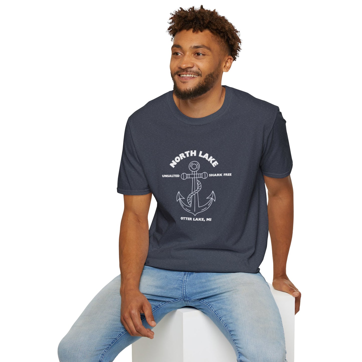 North Lake T-Shirt - Anchor Graphic