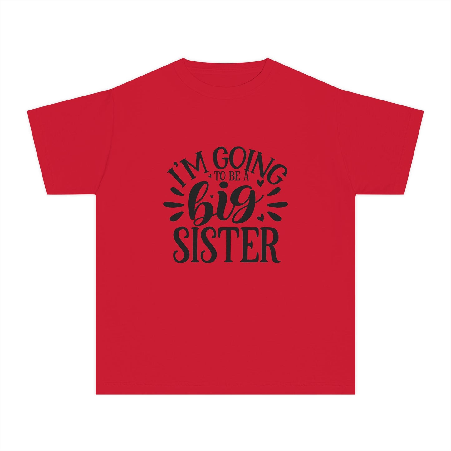 Youth Midweight TeeA: Big sister tshirt