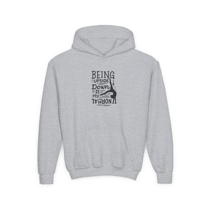 Girls Gymnastics (Hoodie) — Gymnastics — Being Upside Down Is My Normal