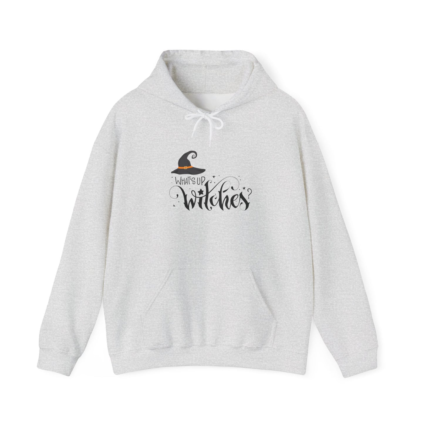 Unisex Heavy Blend™ Hooded Sweatshirt: What's up witches?