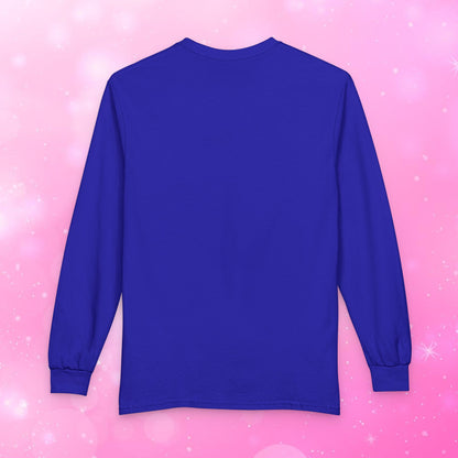 Unisex Long Sleeve Tee - Breast Cancer Awareness Rainbow