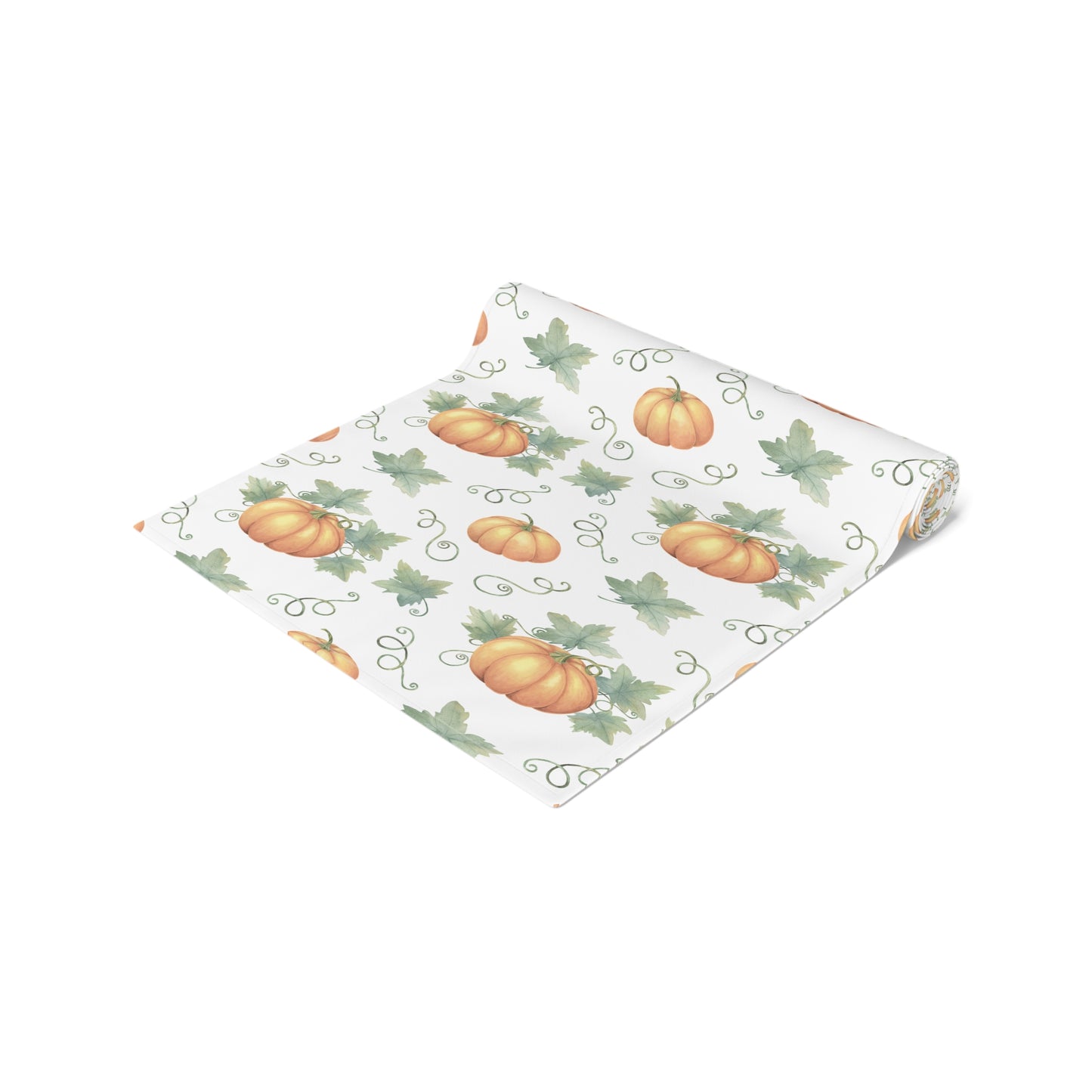 Table Runner (Cotton, Poly): Pumpkins
